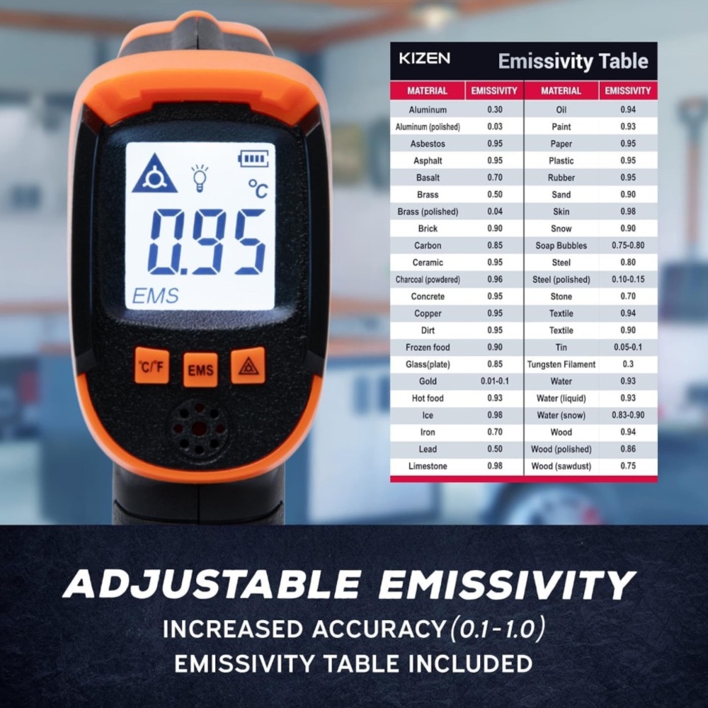 kizen laserpro temperature reader - Picture 3 of 5